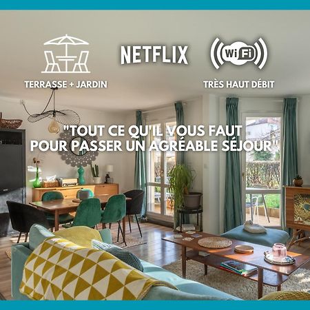 T3 Calme - Ideal Famille & Pros - Parking - Jardin - Wifi - Netflix Besancon Ngoại thất bức ảnh