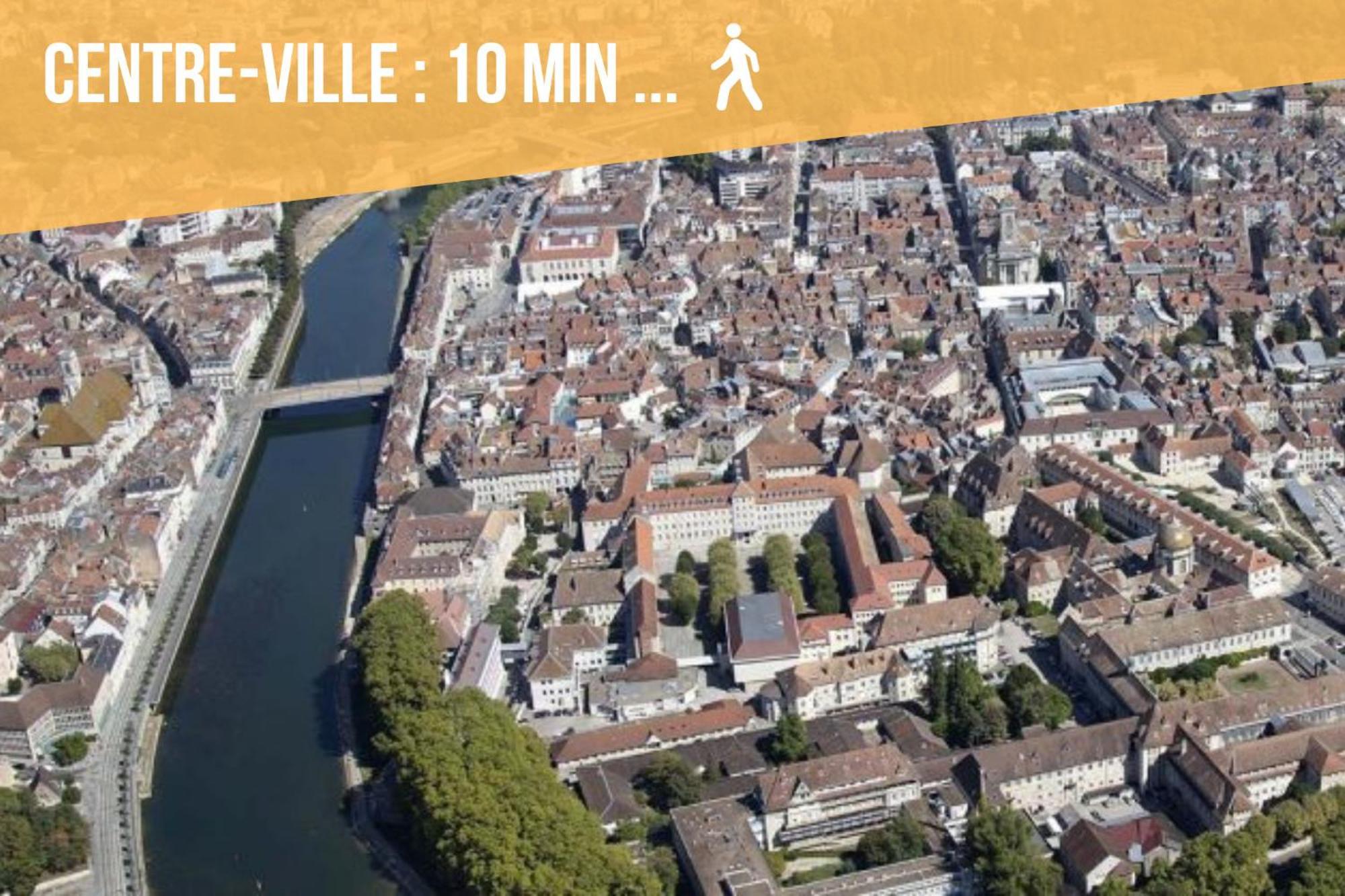 T3 Calme - Ideal Famille & Pros - Parking - Jardin - Wifi - Netflix Besancon Ngoại thất bức ảnh